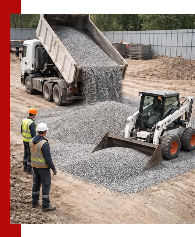 Доставка и продажа гранитного щебня фракции 0-5 в Саяногорске