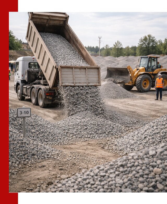 Гранитный щебень фракции 3–10: доставка и продажа в Саяногорске