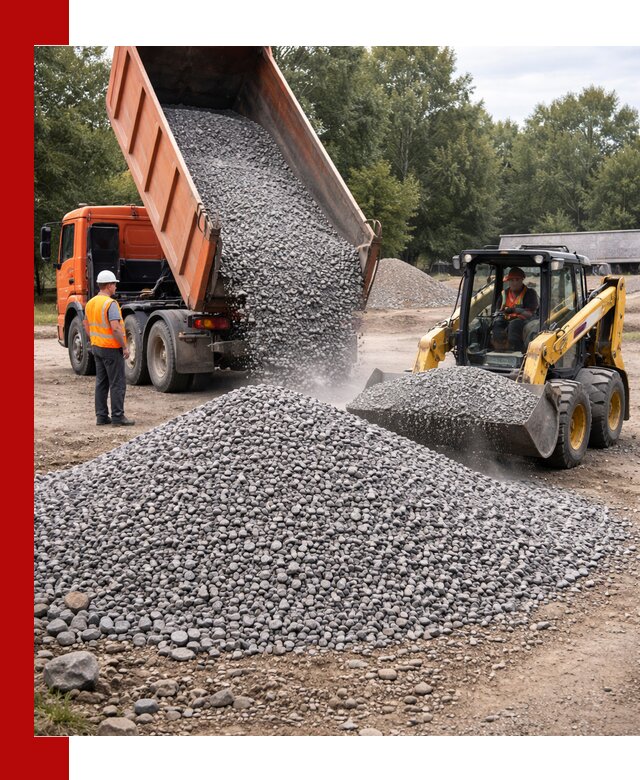 Купить гранитный щебень фракции 5–10 в Саяногорске с доставкой