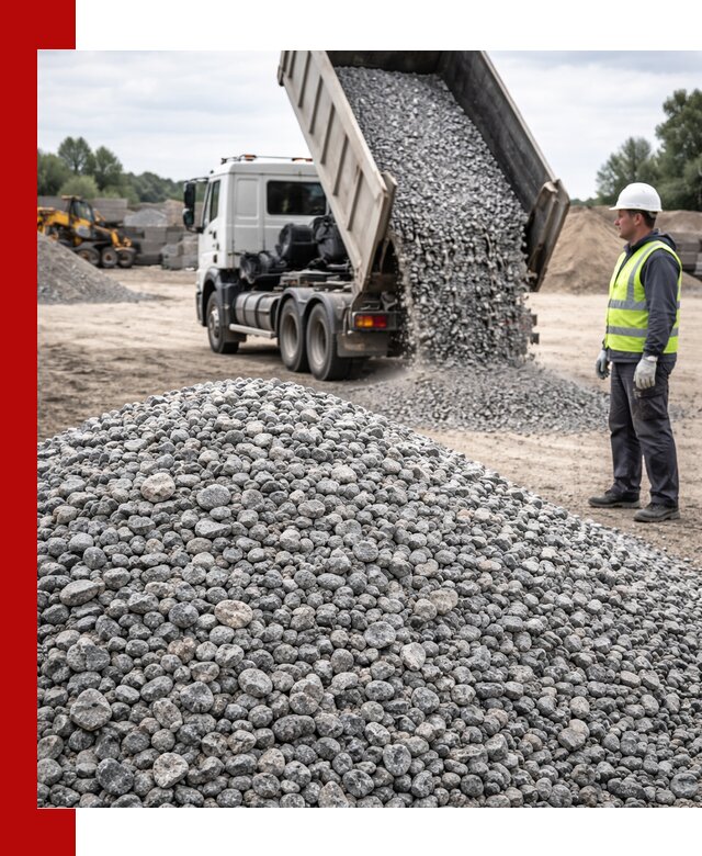 Доставка и продажа гранитного щебня фракции 5-20 в Саяногорске