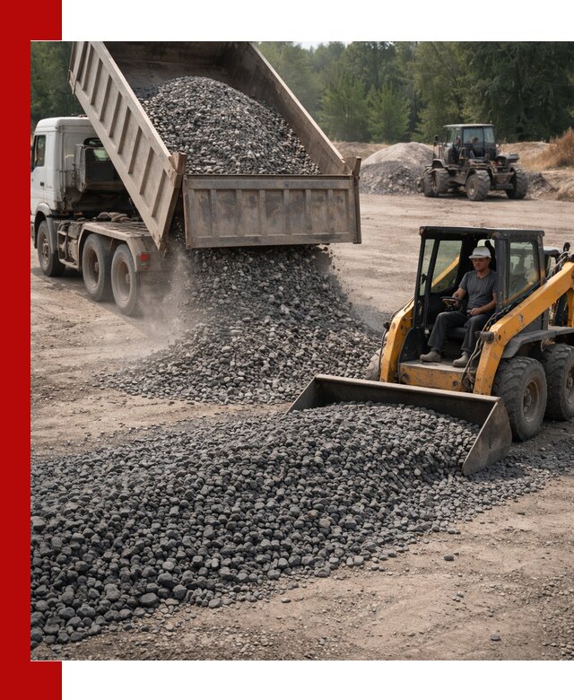 Гранитный щебень фракция 40-70 с доставкой в Саяногорске