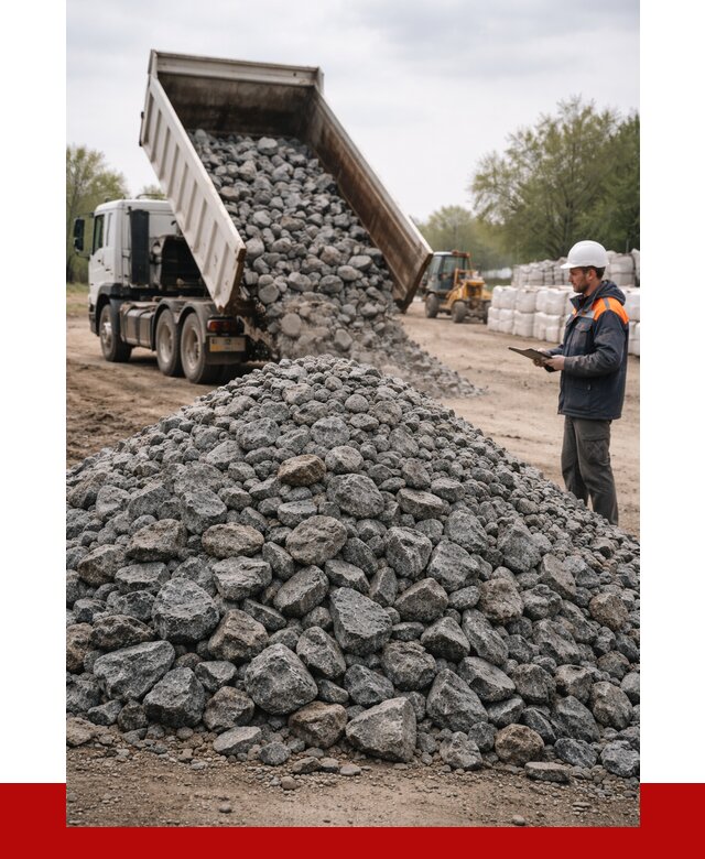 Гранитный щебень фракция 100-200 в Саяногорске от 4302 р. ПРОНЕРУДСнг