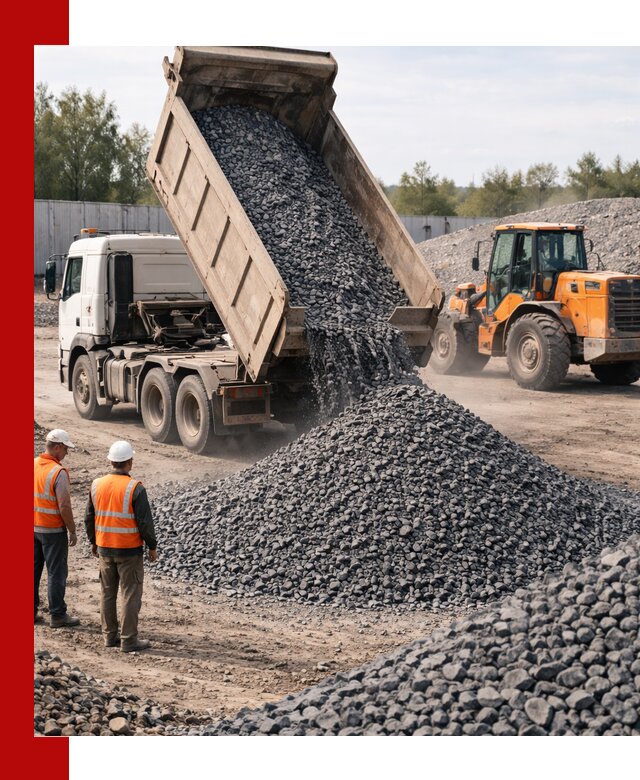 Доставка и продажа щебня габбро-диабаза в Саяногорске