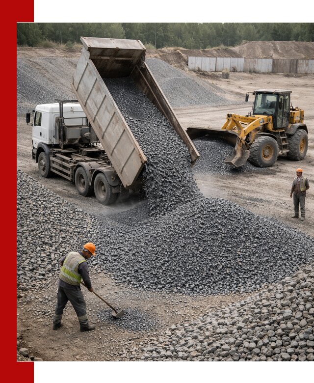 Щебень габбро-диабаз фр. 5-20 с доставкой в Саяногорске