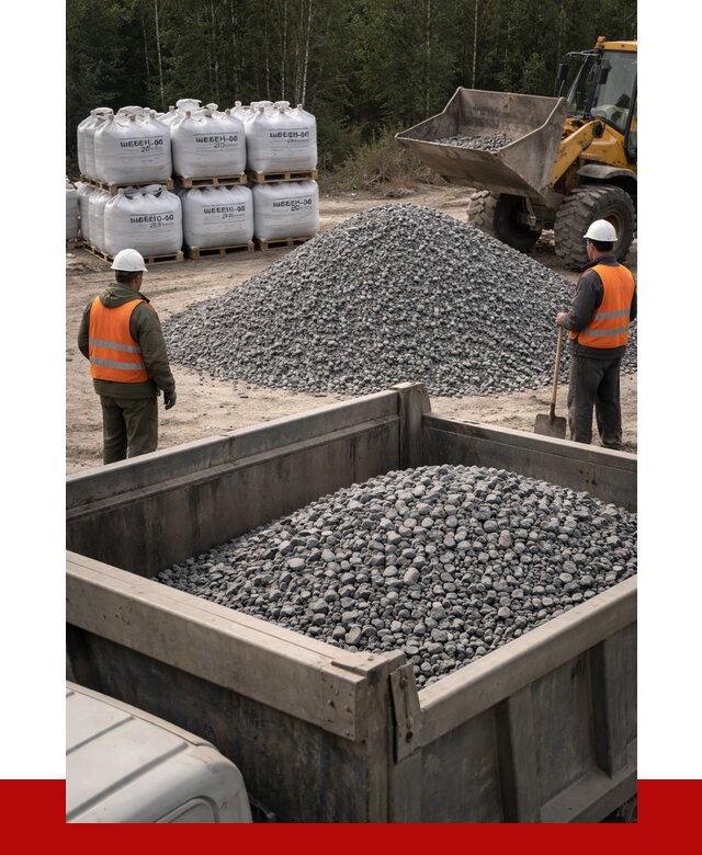 Щебень габбро диабаз 20-40 в Саяногорске от 3483 руб. | ПРОНЕРУДСнг