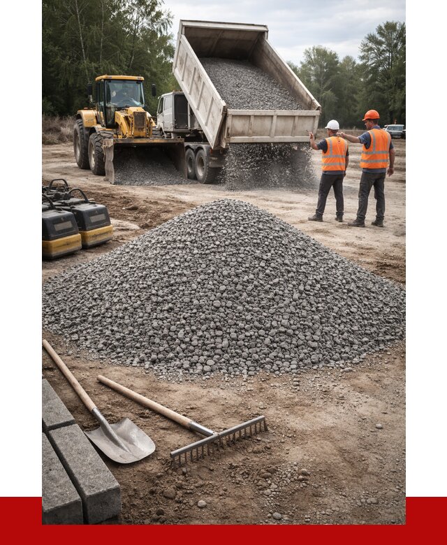 Гравийный щебень купить в Саяногорске от 2253 р. ПРОНЕРУДСнг