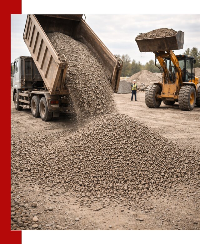 Гравийный щебень фракция 3–10 с доставкой в Саяногорске
