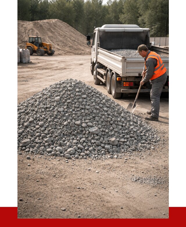 Гравийный щебень фракция 5-10 в Саяногорске от 2253 р. | ПРОНЕРУДСнг