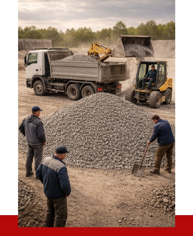 Гравийный щебень фракция 5-20 в Саяногорске от 2458 р. ПРОНЕРУДСнг