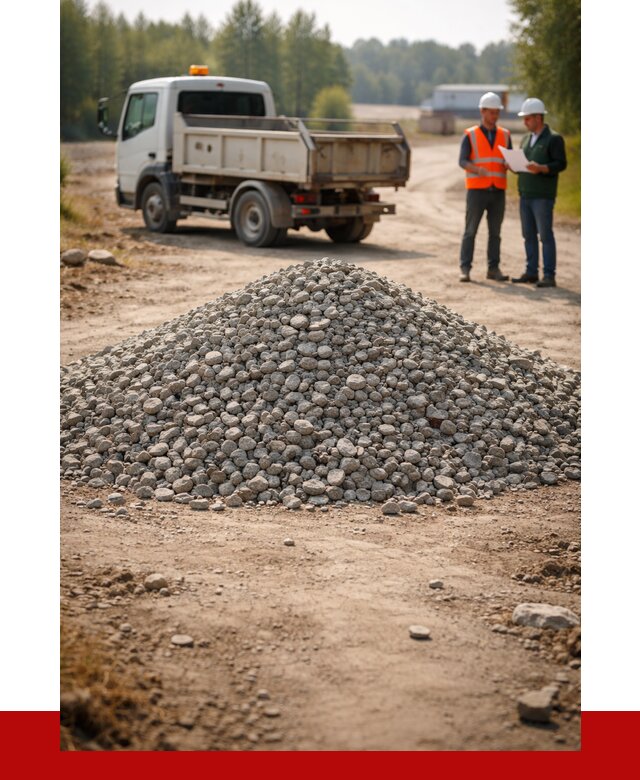 Гравийный щебень фракция 20-40 в Саяногорске от 1229 р. | ПРОНЕРУДСнг
