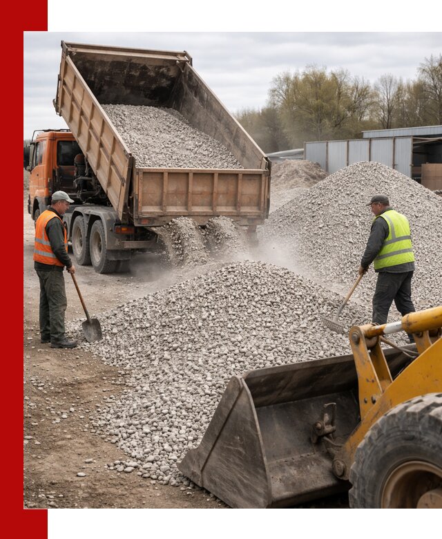 Доломитовый щебень фракции 5-20 с доставкой в Саяногорске