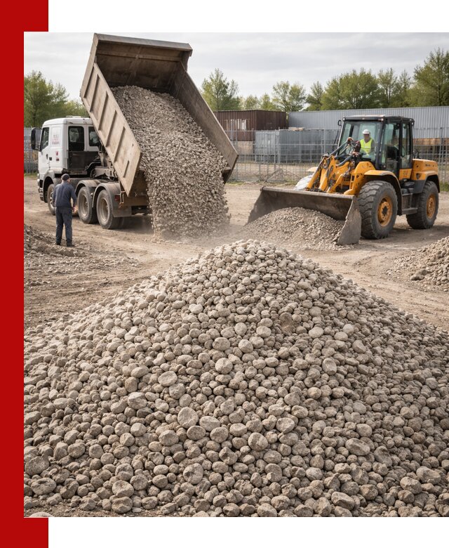 Доломитовый щебень фракции 20–41 с доставкой в Саяногорске