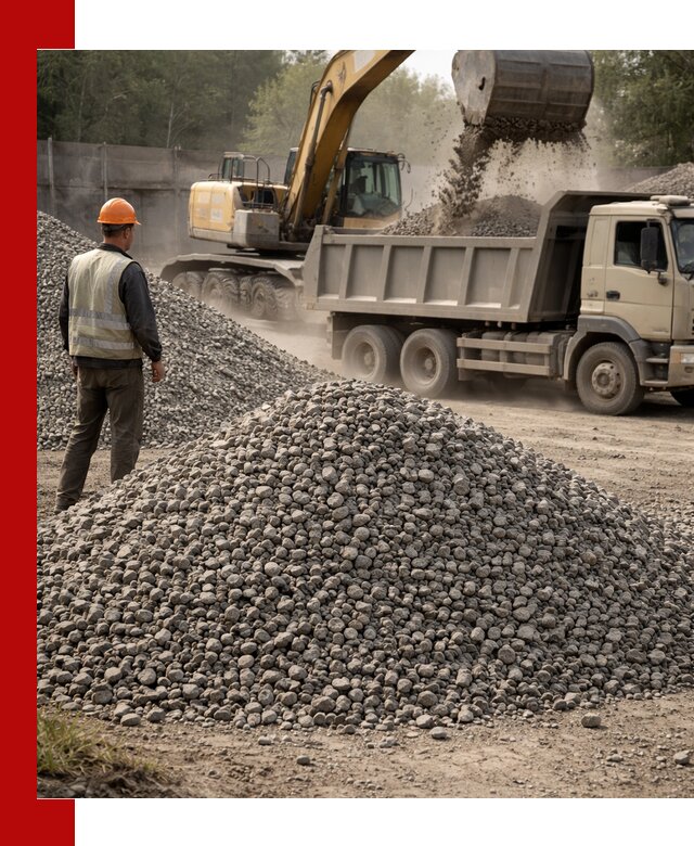 Шлаковый щебень фракция 5-20 с доставкой в Саяногорске