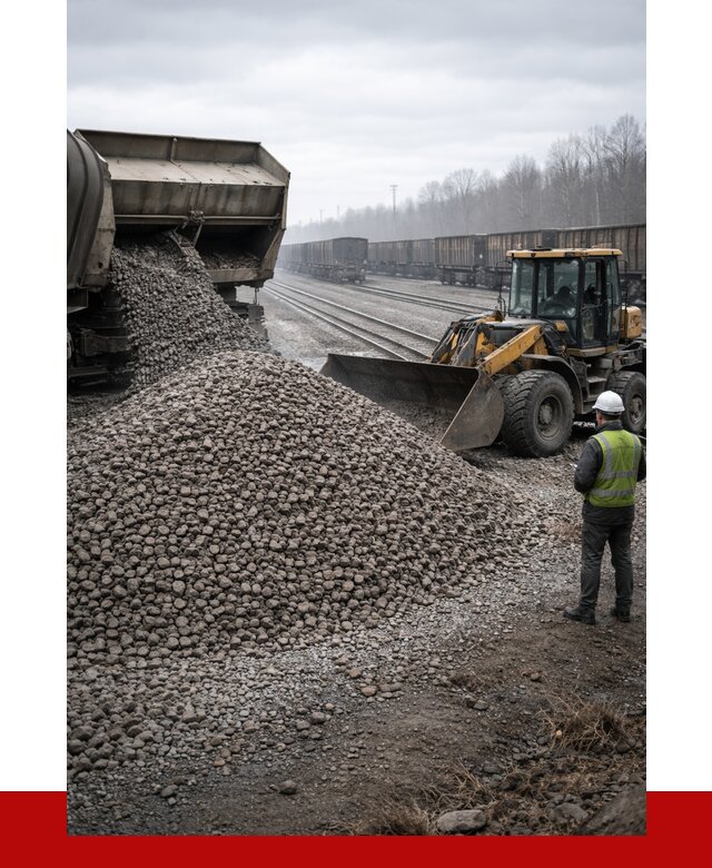 Купить железнодорожный щебень в Саяногорске от 2868 р. | ПРОНЕРУДСнг