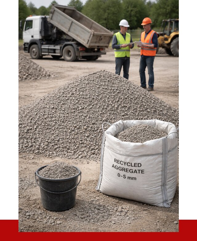 Вторичный щебень фракция 0-5 в Саяногорске от 1639 р. ПРОНЕРУДСнг