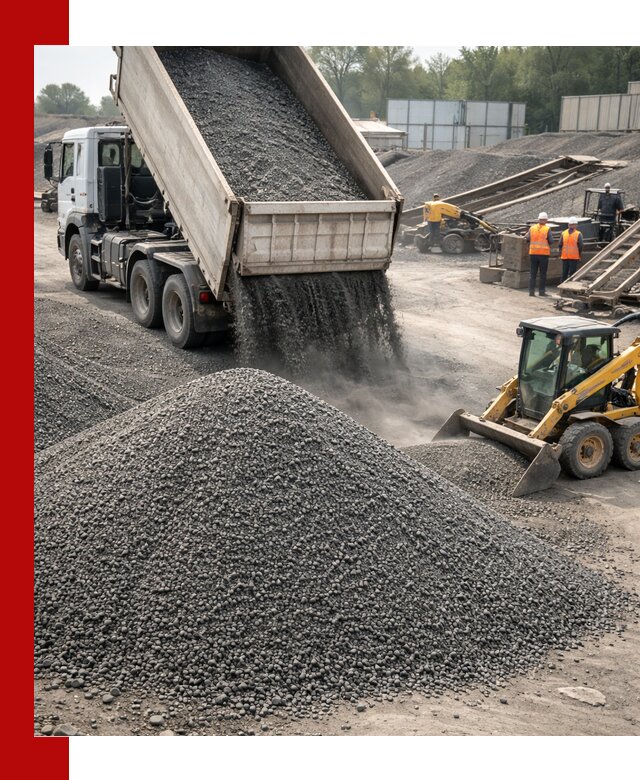 Вторичный щебень фракция 0–5 с доставкой в Саяногорске