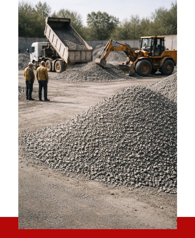 Вторичный щебень фр. 5-20 в Саяногорске от 1639 р. - ПРОНЕРУДСнг