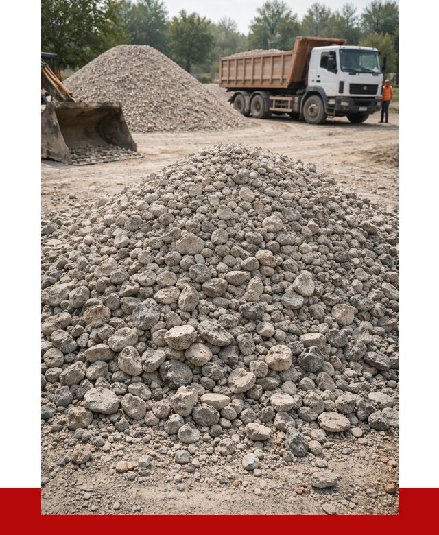 Вторичный щебень фракция 20-40 в Саяногорске от 2253 р ПРОНЕРУДСнг