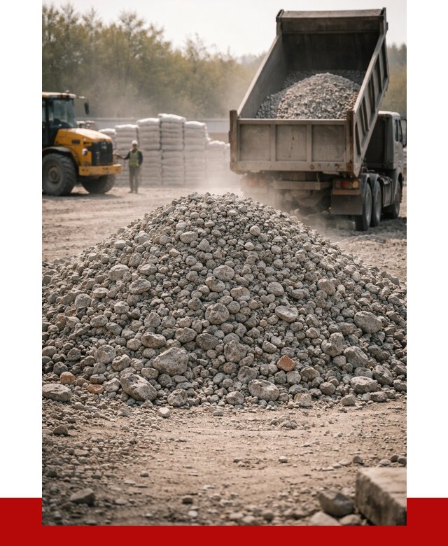 Вторичный щебень фракция 70-150 в Саяногорске от 1434 р. | ПРОНЕРУДСнг