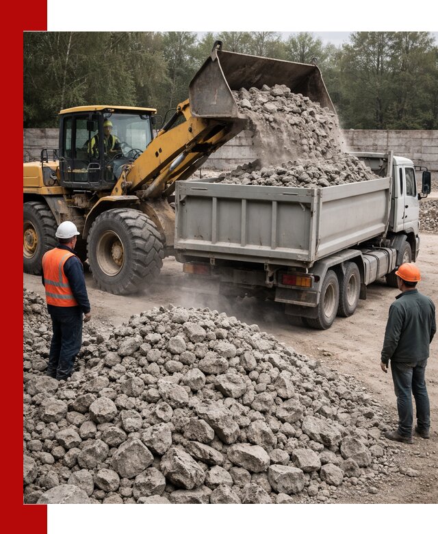 Вторичный щебень фракция 70–150 в Саяногорске с доставкой