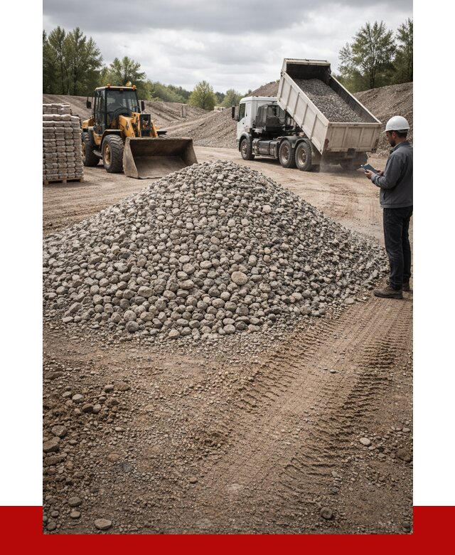 Купить бетонный щебень в Саяногорске, от 3278 р. ПРОНЕРУДСнг