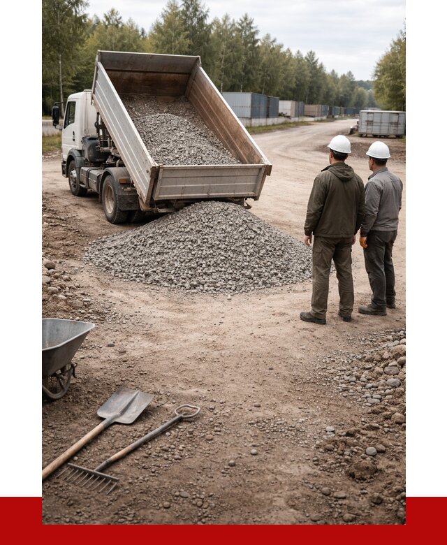 Бетонный щебень фракция 5-20 в Саяногорске от 3278 р., ПРОНЕРУДСнг