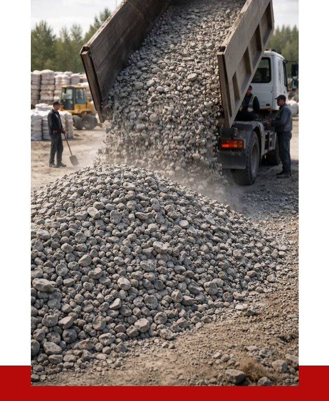 Бетонный щебень фракция 40-70 в Саяногорске от 1844 р. ПРОНЕРУДСнг