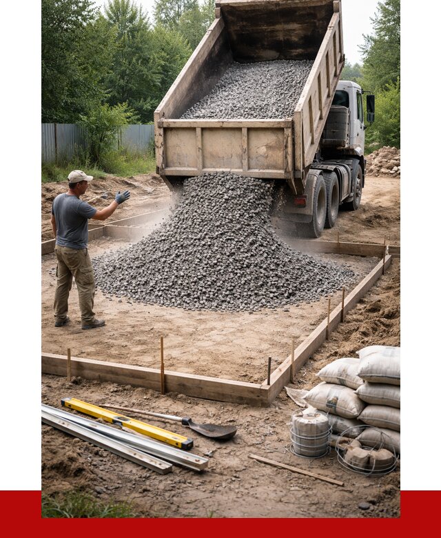 Купить щебень для фундамента в Саяногорске от 4609 р. | ПРОНЕРУДСнг