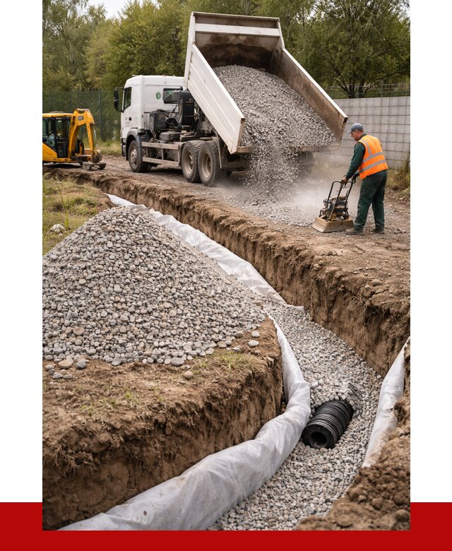Щебень для дренажа в Саяногорске от 1895 р., ПРОНЕРУДСнг доставка