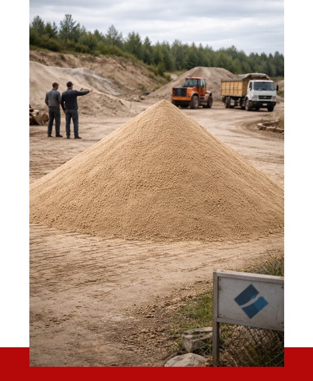 Карьерный песок навалом в Саяногорске от 1844 р. | ПРОНЕРУДСнг