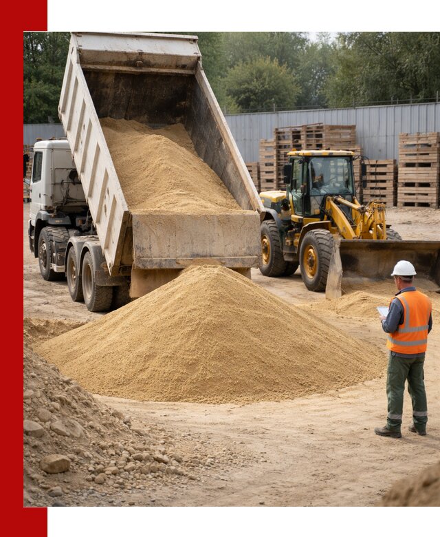 Доставка карьерного мелкозернистого песка в Саяногорске