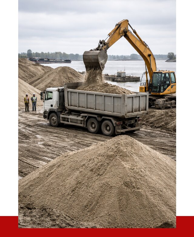 Купить речной песок навалом в Саяногорске от 1844 р., ПРОНЕРУДСнг