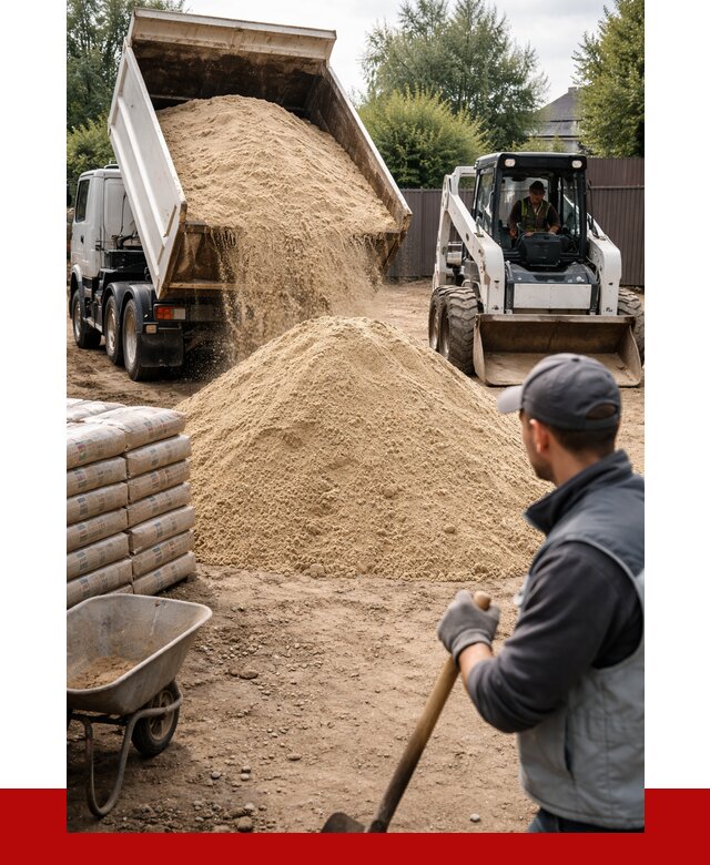 Мытый речной песок с доставкой в Саяногорске от 1485 р. | ПРОНЕРУДСнг