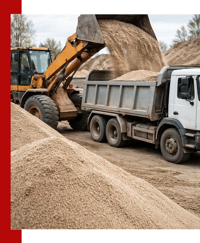 Доставка сеяного песка в Саяногорске оптом и в розницу
