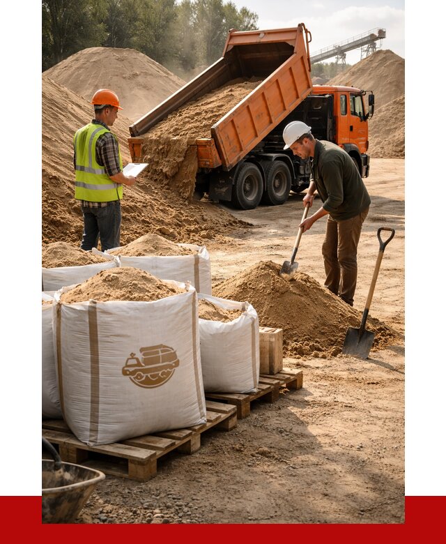 Строительный песок в Саяногорске от 2253 р. с доставкой, ПРОНЕРУДСнг