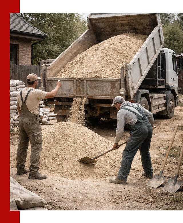 Песок для штукатурки с доставкой в Саяногорске качественный и чистый