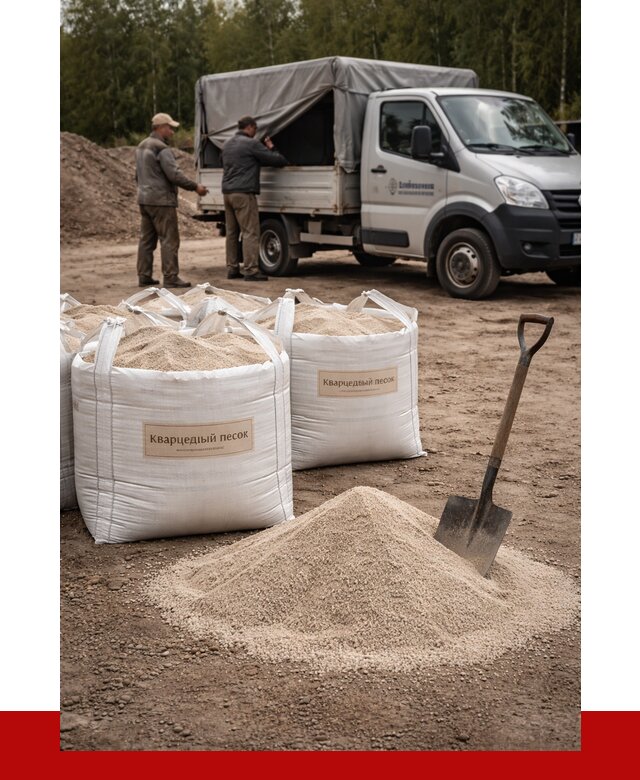 Кварцевый песок для пескоструя в Саяногорске от 4609 р. | ПРОНЕРУДСнг