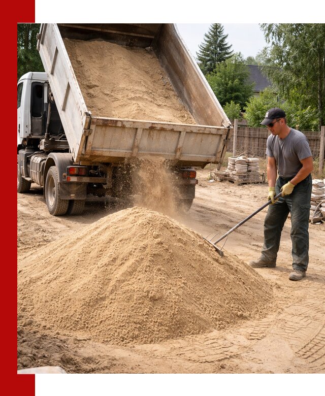 Доставка сухого песка самосвалами в Саяногорске