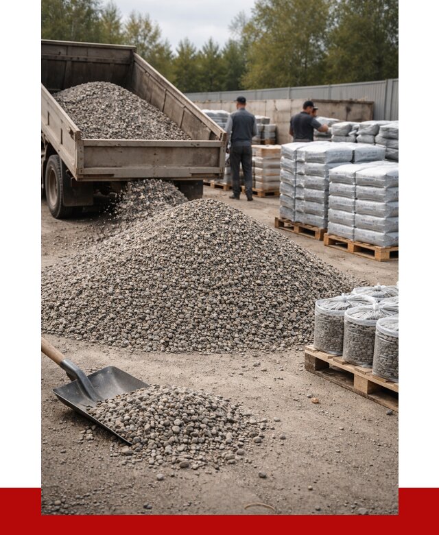 Гравий фракция 5-20 в Саяногорске купить от 2356 р. ПРОНЕРУДСнг