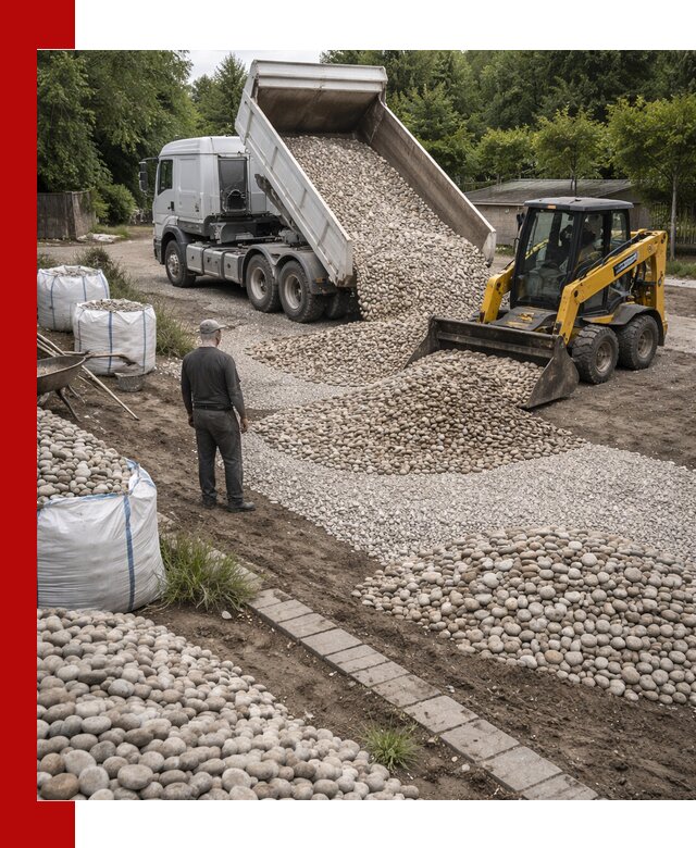 Доставка морской гальки оптом и в розницу в Саяногорске