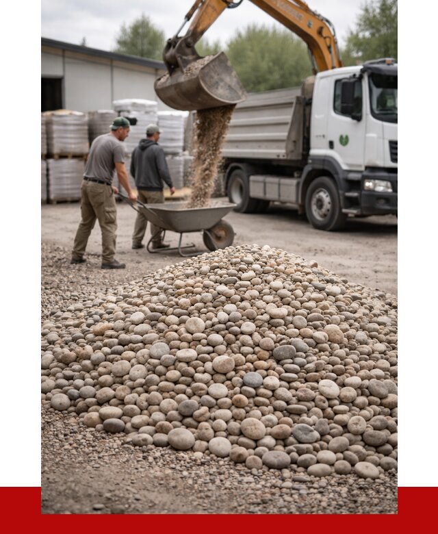 Галька декоративная в Саяногорске от 3278 р. за куб | ПРОНЕРУДСнг