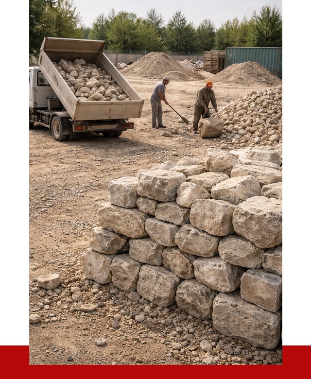 Бутовый камень известняковый в Саяногорске от 4302 р. | ПРОНЕРУДСнг