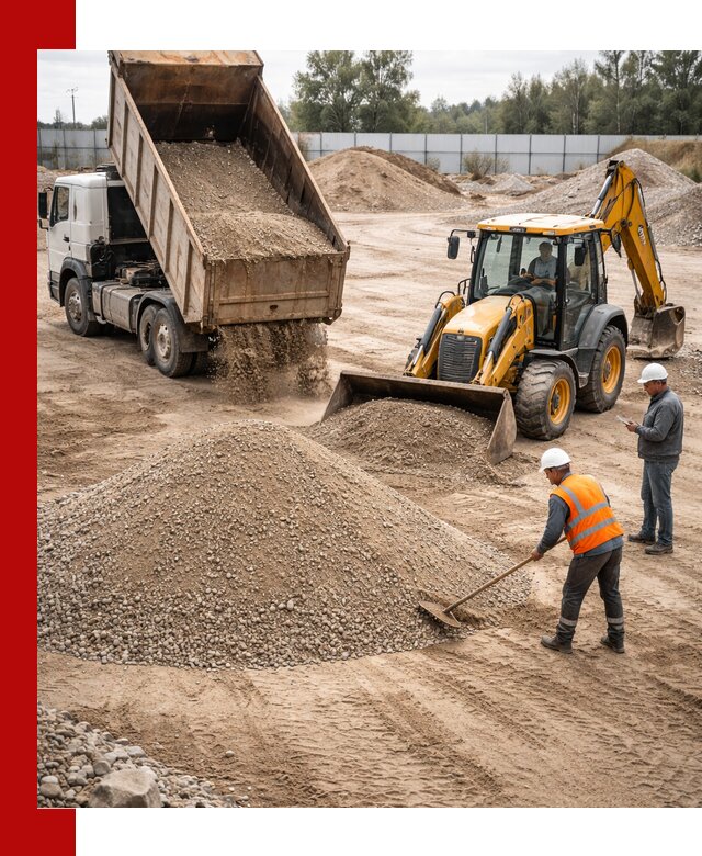 Поставка и доставка ПГС С4 в мешках и самосвалах в Саяногорске