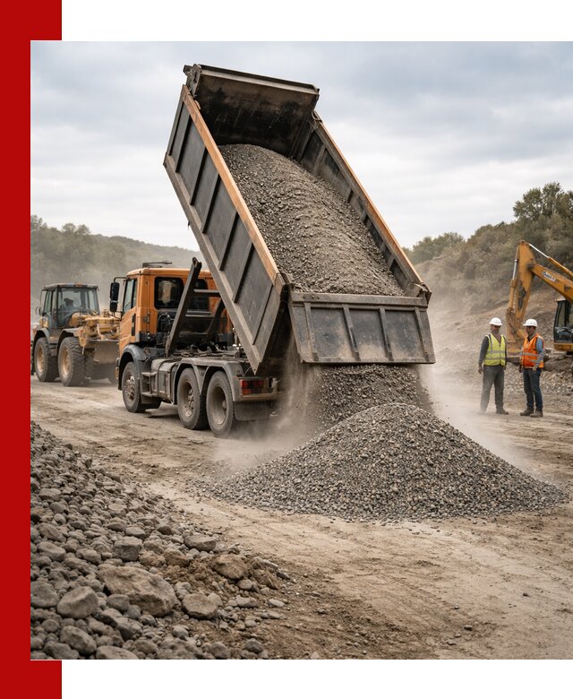 Щебёночно-песчаная смесь ЩПС С1 с доставкой в Саяногорске