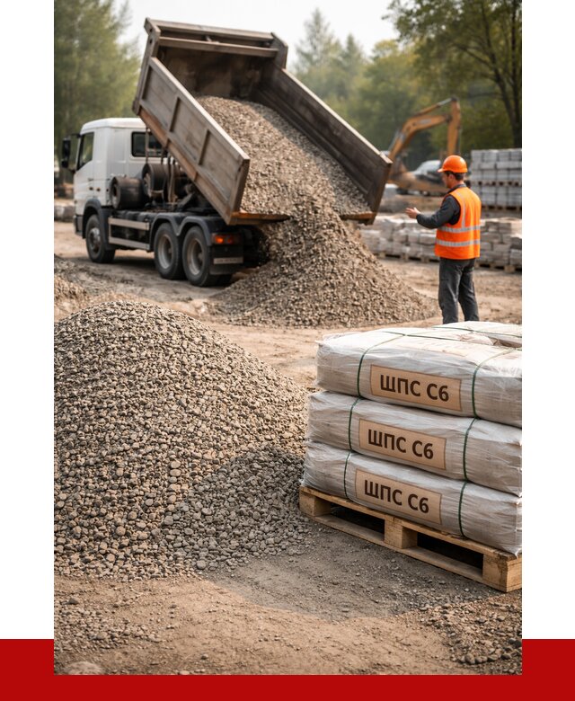 ЩПС С6 в Саяногорске с доставкой от 2253 р. за куб | ПРОНЕРУДСнг