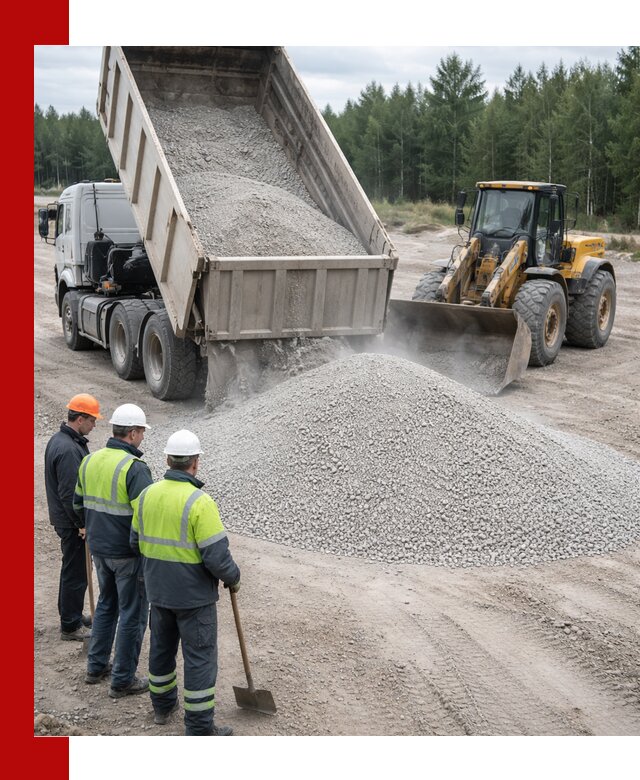 Известняковый отсев 0-5 доставка в Саяногорске быстро и выгодно