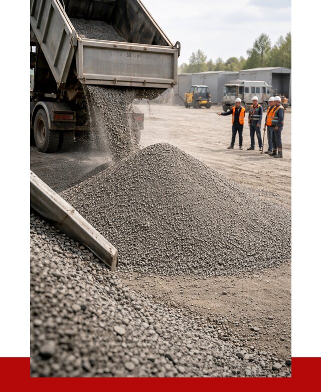 Гравийный отсев 0-5 в Саяногорске от 1229 р. с доставкой | ПРОНЕРУДСнг