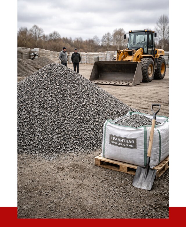 Купить гранитную крошку в Саяногорске от 4917 р. с доставкой | ПРОНЕРУДСнг