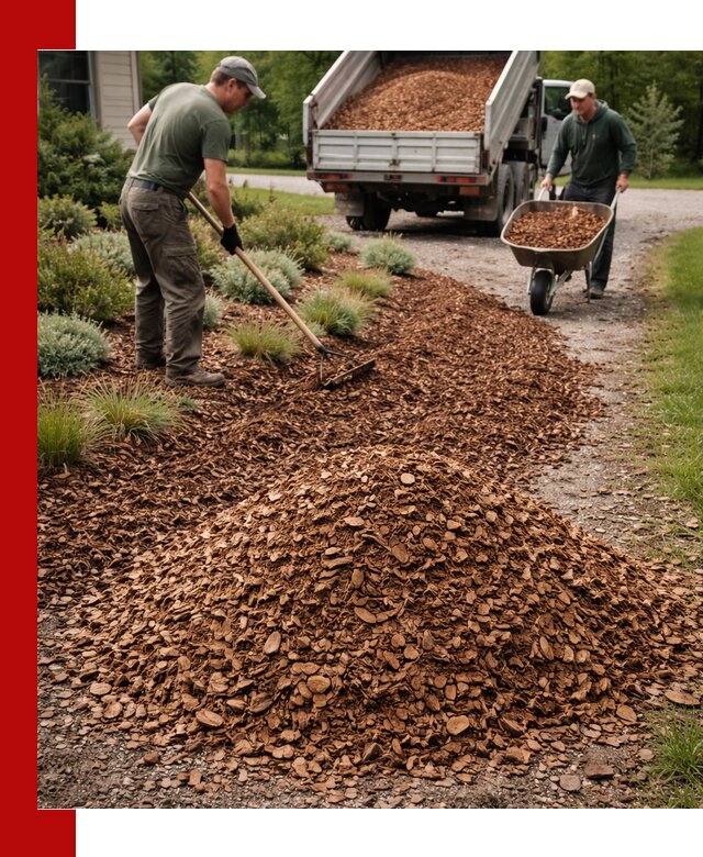 Крошка для мульчирования с доставкой в Саяногорске