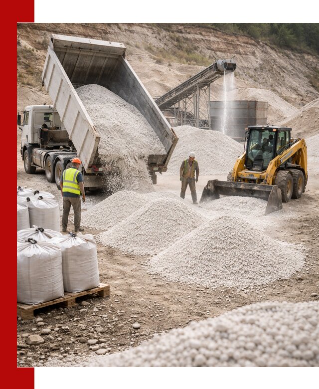 Доставка перлита в Саяногорске для тепло-, звуко- и гидроизоляции